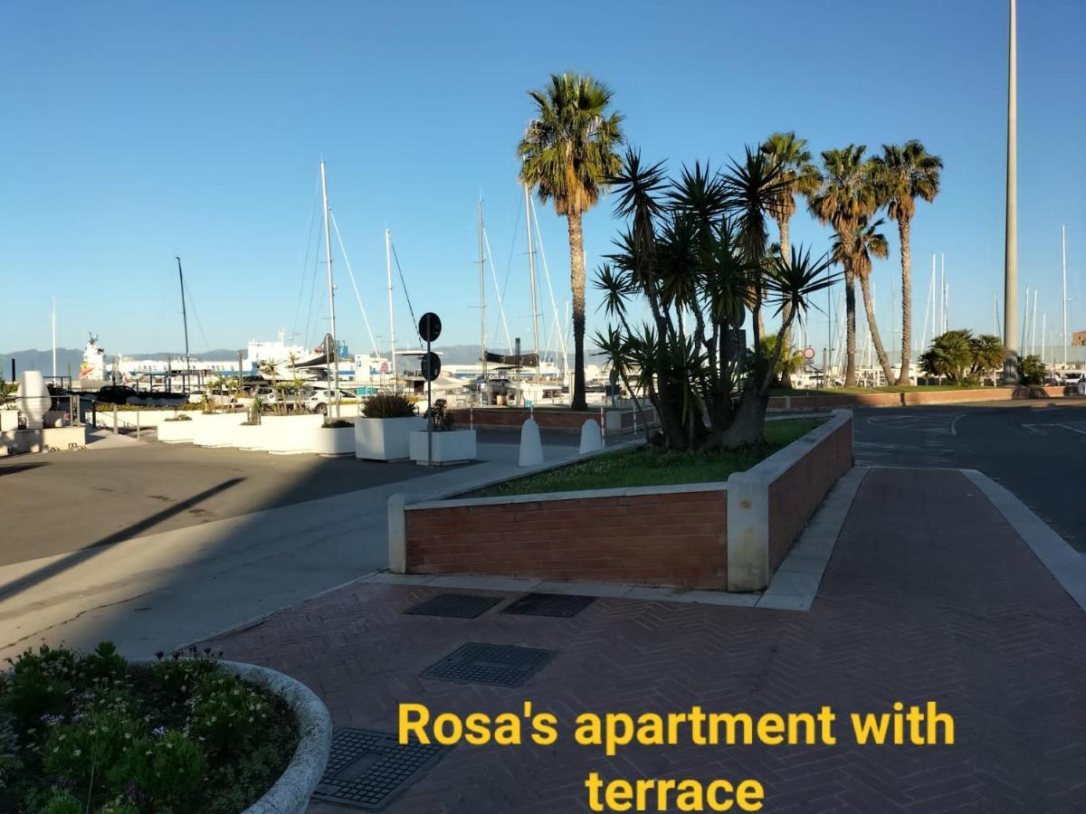 Rosa'S Apartment With Terrace Кальяри Экстерьер фото